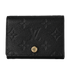 Louis Vuitton Business Card Holder, &pound;220, Accessories, Black, Leather, Front view
